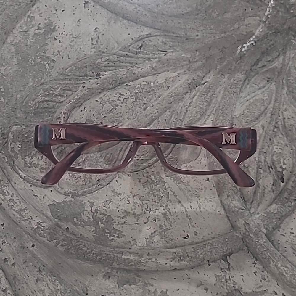 MISSONI WOMEN'S VIOLET MULTICOLOR PERSCRIPTION EYEGLASSES FRAMES MM02606